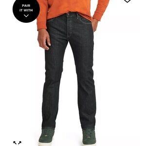 Levi's Men's 501 Original Fit Button Fly Non-Stretch Jeans - Clean Rigid 42/30